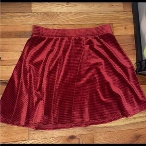 Red Velvet skirt